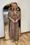 Amur Leopard Midi Dress