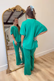 On Time Scuba Pant Set Green