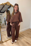 Go Mode 3/4 Sleeve Scuba Set Brown
