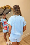 A Taste of Freedom Flag Set Blue