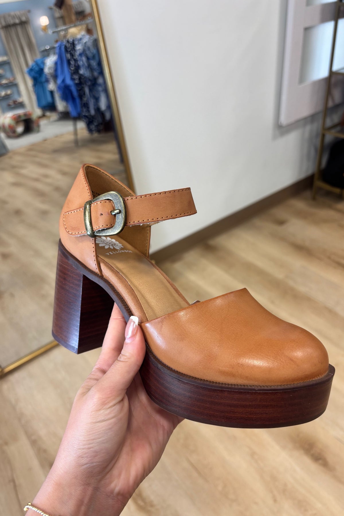 Yellowbox Lauralynn Platform Tan