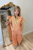 Autumn Avenue Pant Set Orange