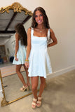 Sugar Rush Denim Dress Mint