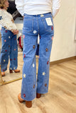 Charlie B Flower Patch Jean