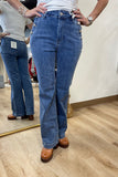 Charlie B Flare Leg Jean with Buttons MB