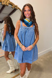 Festival Flair Denim Dress
