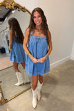 Festival Flair Denim Dress