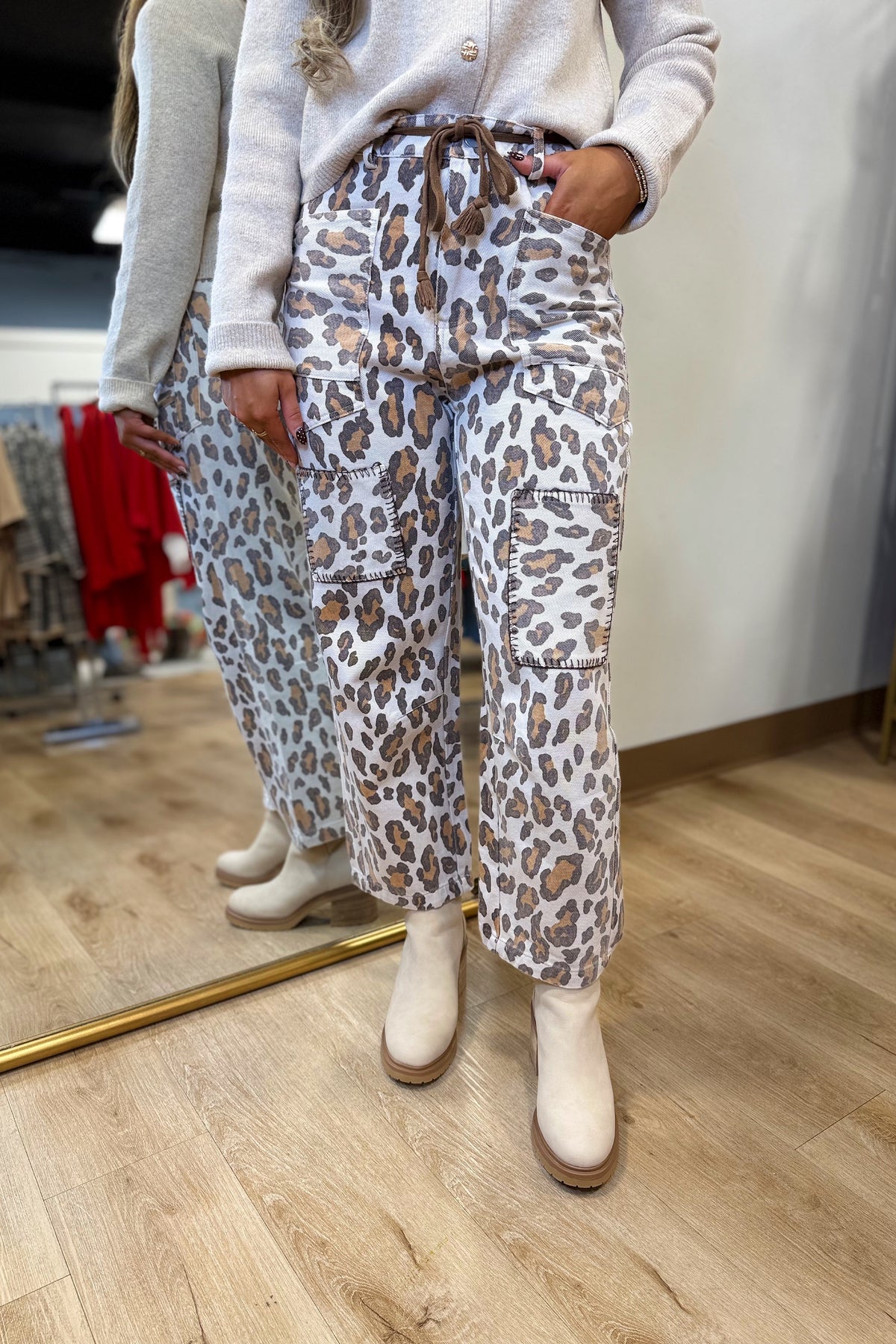 Roaring Barrel Jeans Leopard