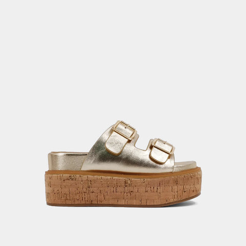 Shushop Lucinda Gold Platform