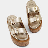 Shushop Lucinda Gold Platform