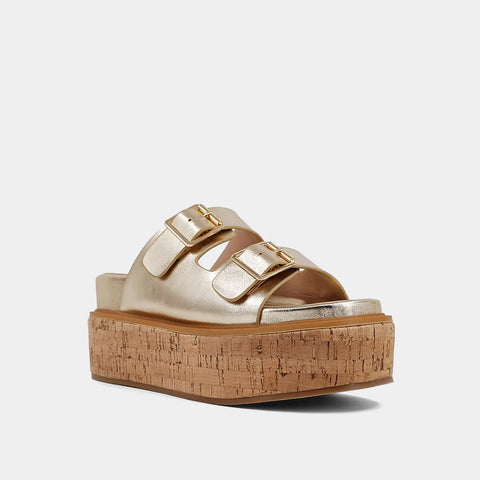 Shushop Lucinda Gold Platform