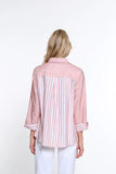 Multiples Polka Dot Woven Shirt Blush