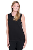 Multiples High Neck Tank Top Black