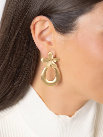 Michelle McDowell Milani Earring Gold