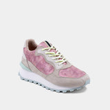 Shushop Phoebe Pink Snake Sneaker