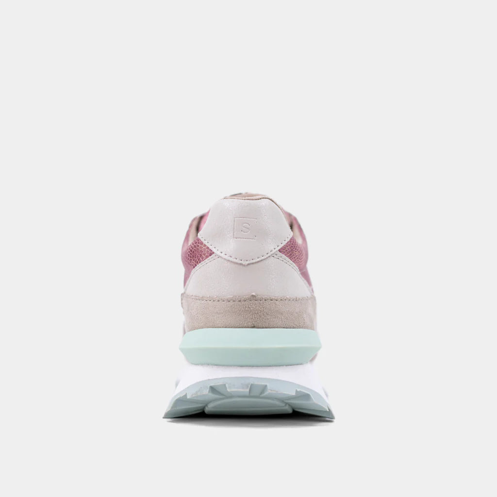 Shushop Phoebe Pink Snake Sneaker