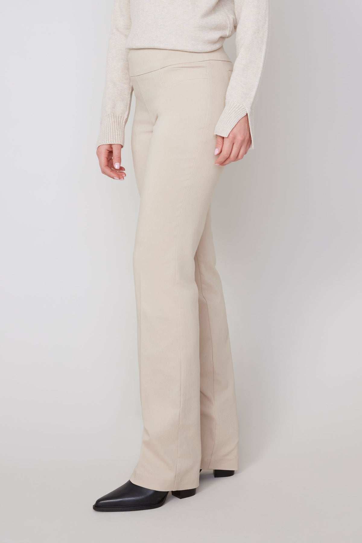 Renuar Woven Pant Oyster