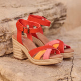 TOMS Majorca Strappy Sandal Flame