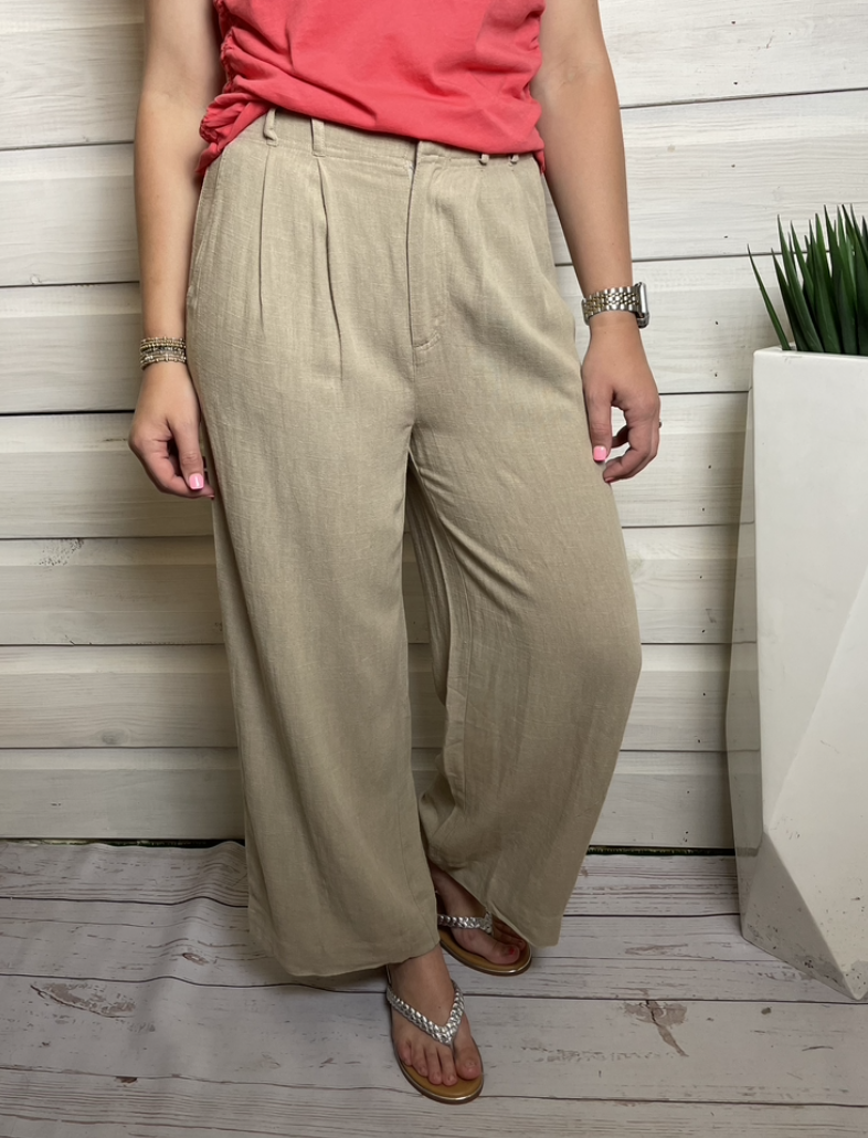 Z Supply Farah Pant Warm Sand