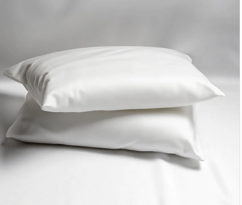 Faceplant Dreams Bamboo Pillowcase Set King White