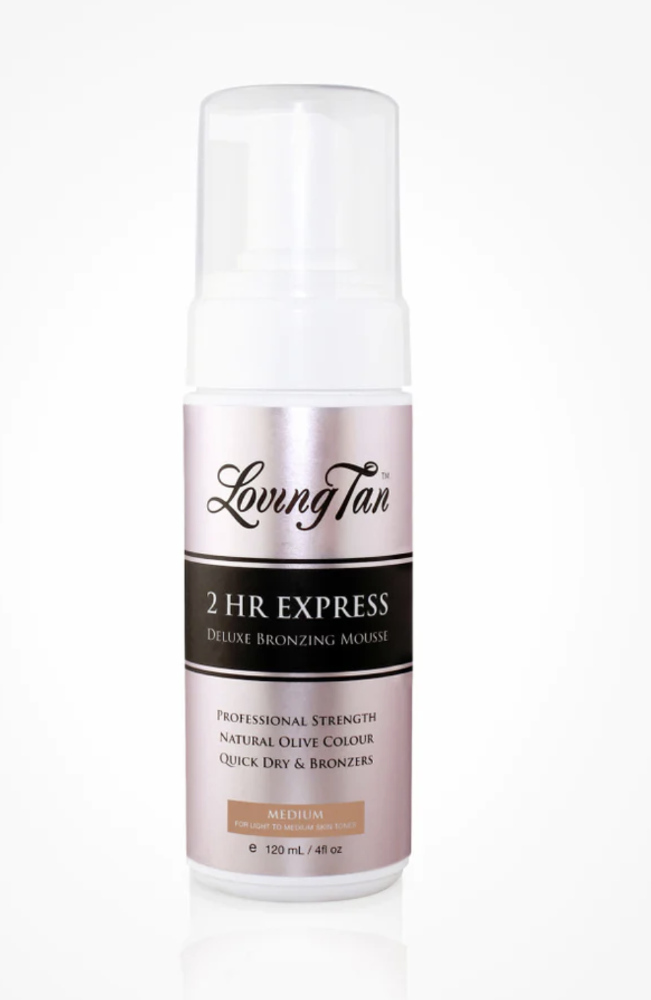 Loving Tan 2 HR Express Mousse Medium 120 ML