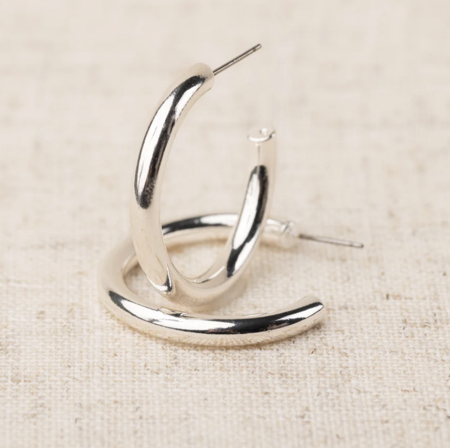 Michelle McDowell Cameron Shiny Gold Earrings