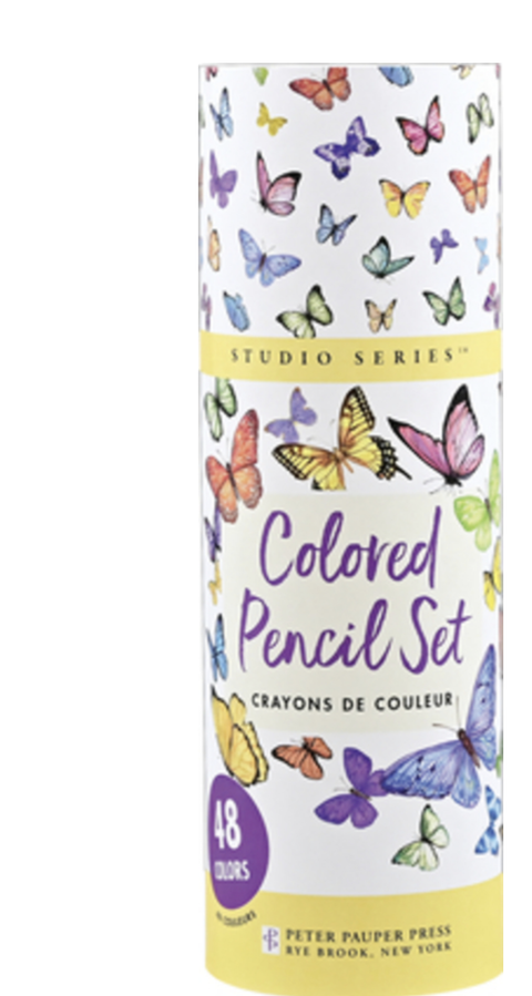 Studio Series Colored Pencil Tube Set (48-Colors)