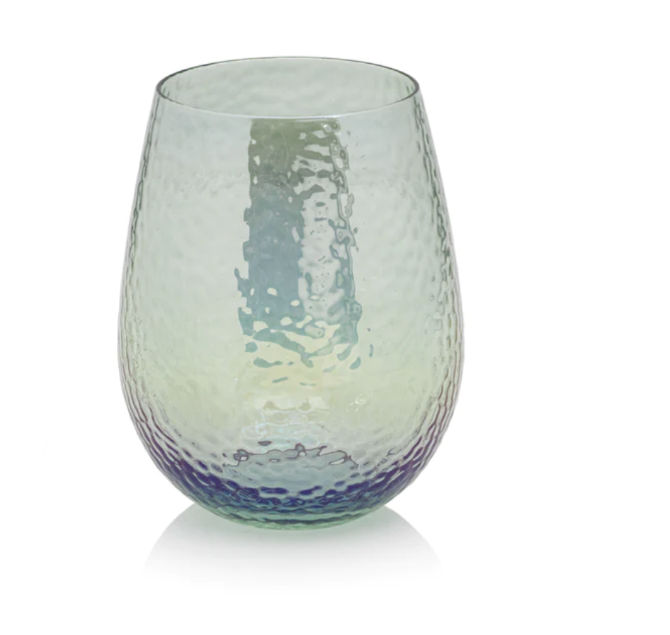 Aperitivo Stemless All Purpose Glass Luster Blue