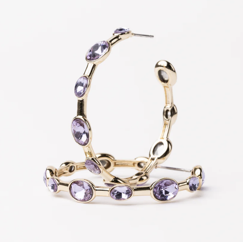 Michelle McDowell Allie Earrings Lilac