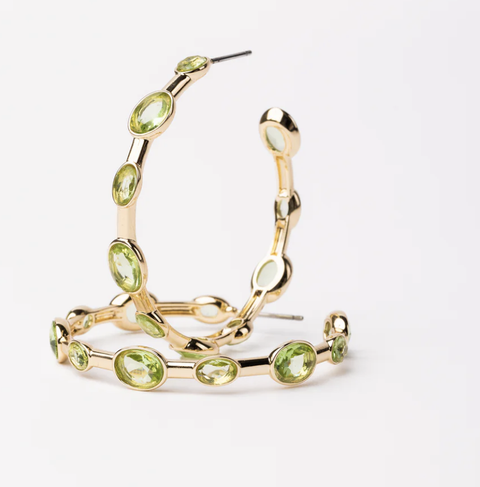 Michelle McDowell Allie Earrings Lime