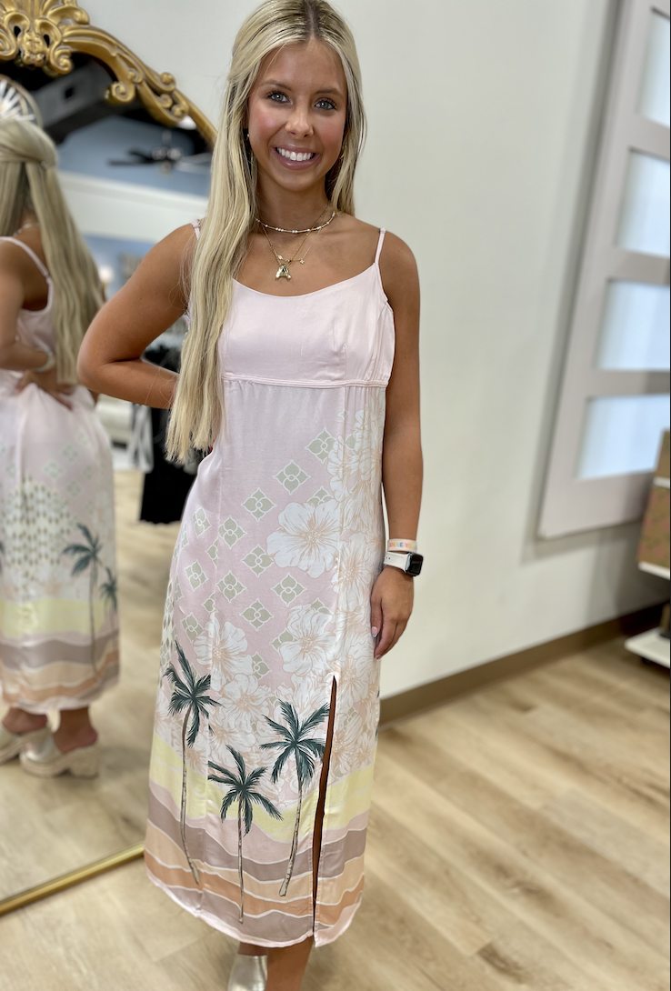 Summer Paradise Sati Printed Midi Dress