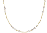E Newton 15" Choker Hope Unwritten 3mm Pearl
