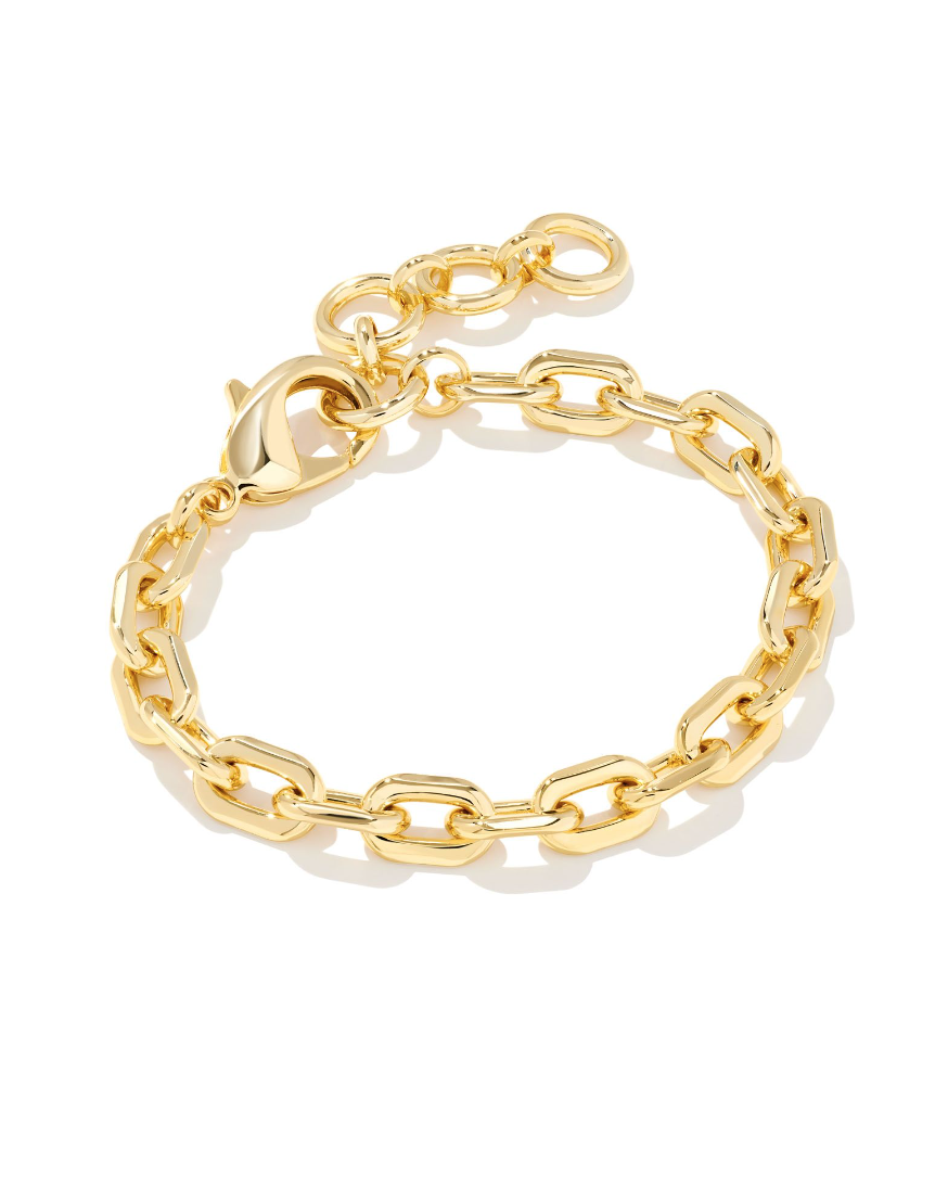 Kendra Scott Korinne Chain Bracelet Gold