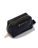 Kendra Scott Small Cosmetic Zip Case Black