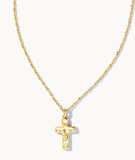 Kendra Scott Cross Pendant Necklace Gold