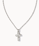Kendra Scott Cross Pendant Necklace Silver