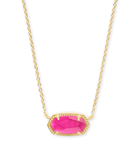 Kendra Scott Elisa Gold Pendant Necklace Azalea Illusion