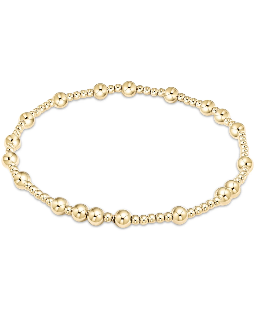 E Newton Hope Unwritten Gold 4mm Bead