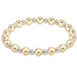 E Newton Extends Pearl Grateful 6mm Gold