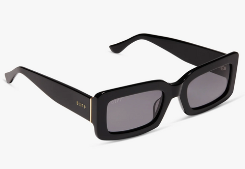 Diff Indy Black Grey Sunglasses