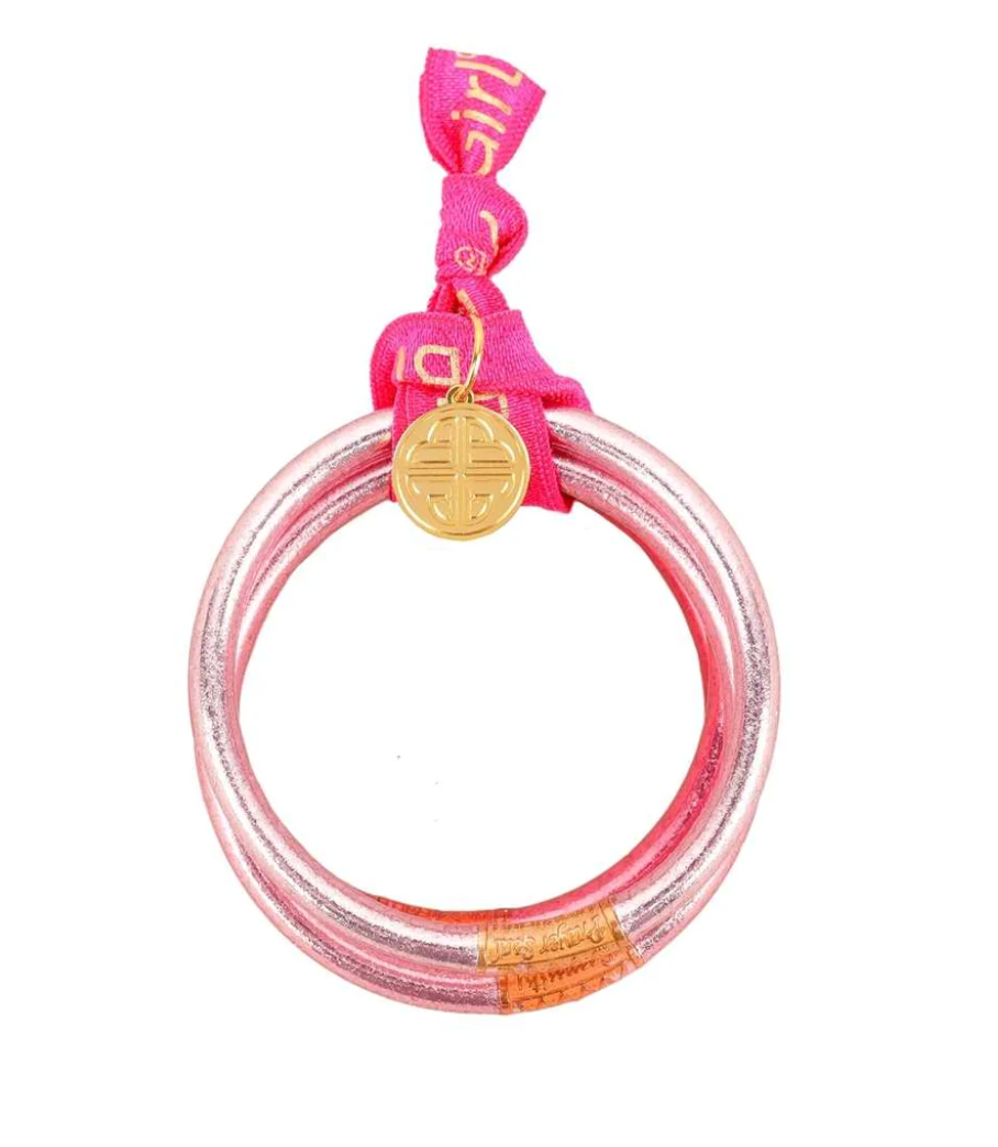 BuDhaGirl Carousel Pink Serenity Prayer Bracelet