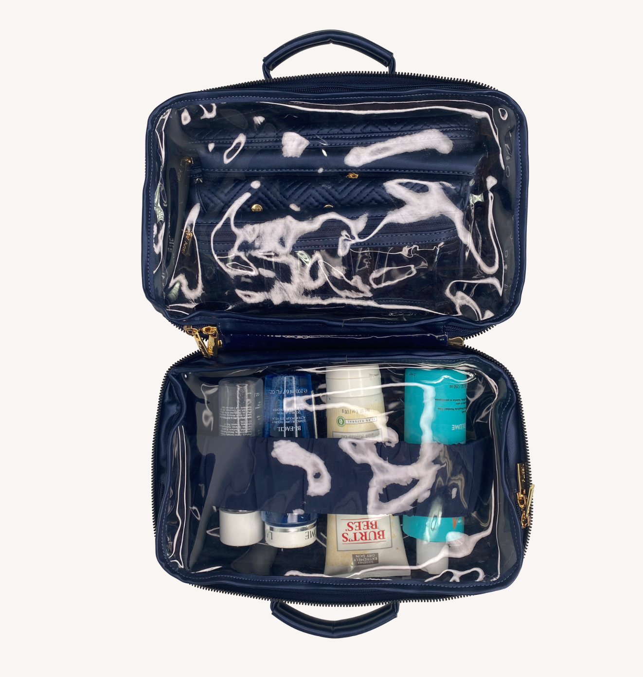 PurseN Armour Travel Case Greek Navy