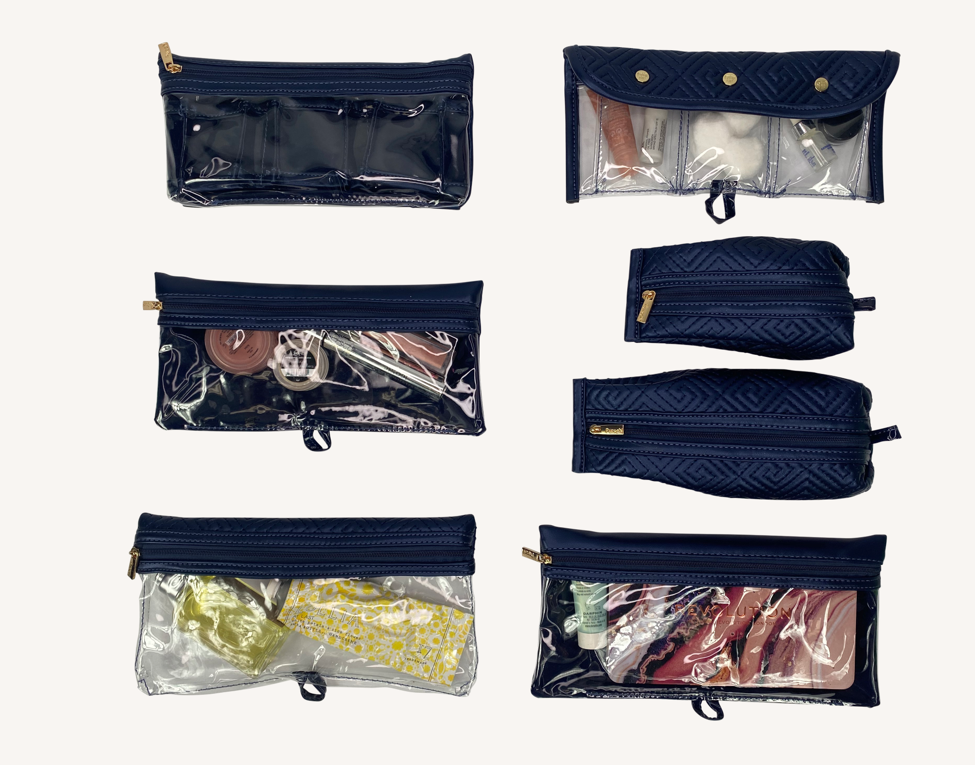 PurseN Armour Travel Case Greek Navy