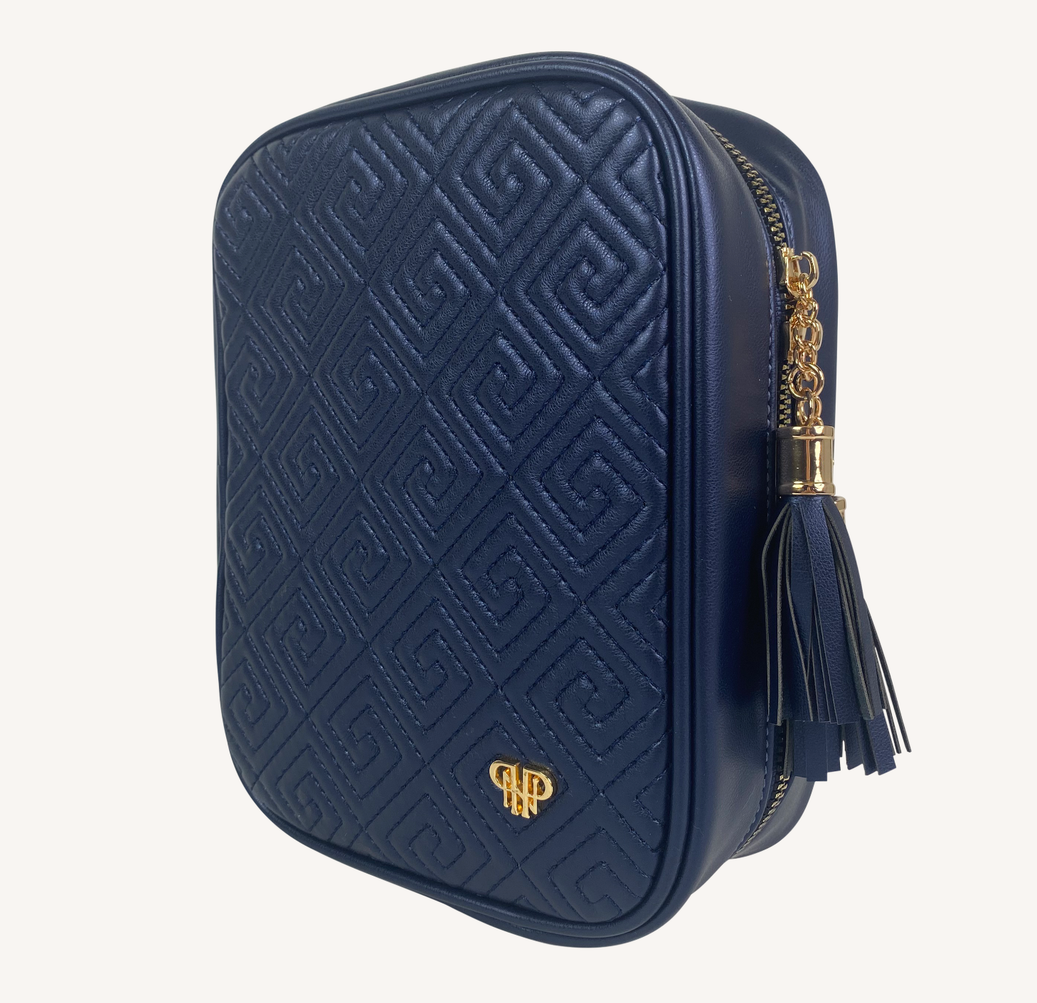 PurseN Trinity Jewelry Case Greek Navy