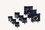 PurseN Trinity Jewelry Case Greek Navy
