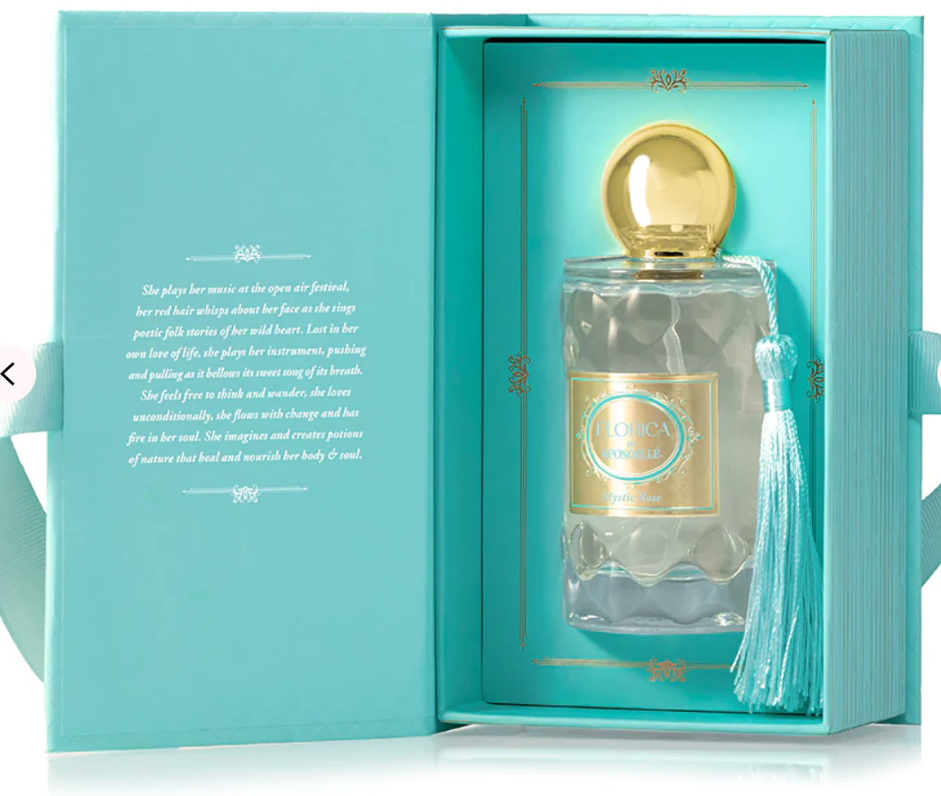 SPONGELLE FLORICA COLLECTION EAU DE PARFUM - MYSTIC ROSE 100 ML