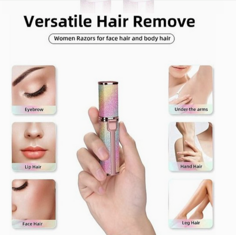 Facial Hair Remover 2 in 1 Glam