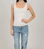 Tanith Second Skin Double Uneck White