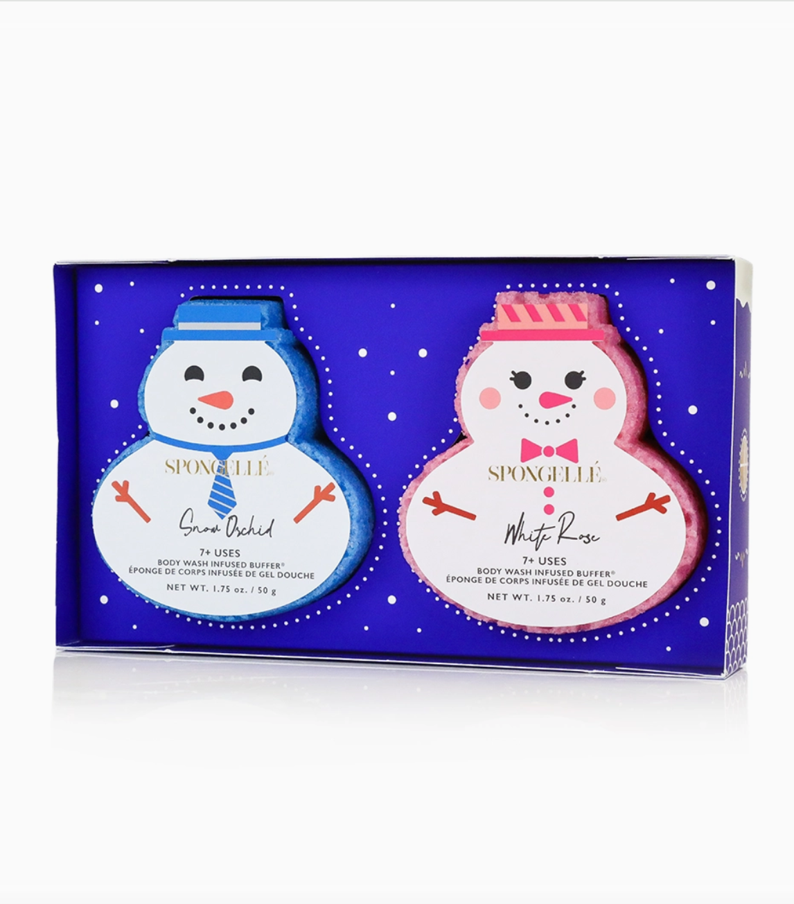 Spongelle Winter Wonderland Holiday Snowman Gift Set Christmas
