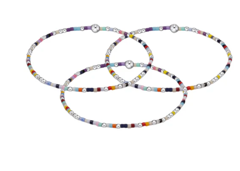 E Newton Hope Unwritten Sterling Hot Mess Bracelet